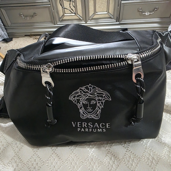 Versace Black Men's Bag - Picture 1 of 11